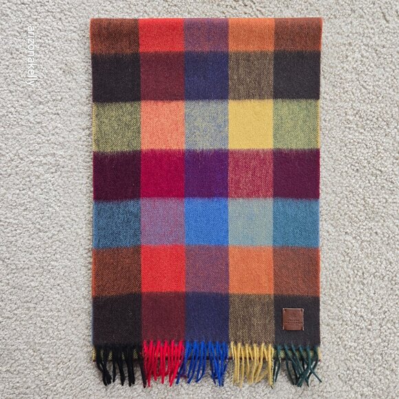 Amanda Christensen Accessories - Wool Colorful Woven Scarf Amanda Christensen Sweden